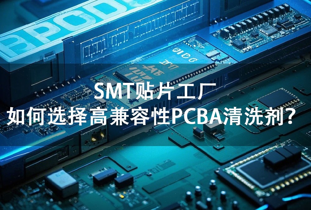 SMT 贴片加工企业如何选择高兼容性 PCBA 清洗剂？