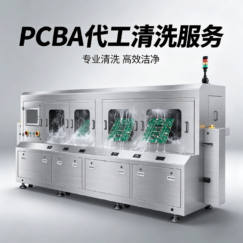 PCBA水基喷淋清洗代工_全自动在线清洗_适合大批量SMT量产